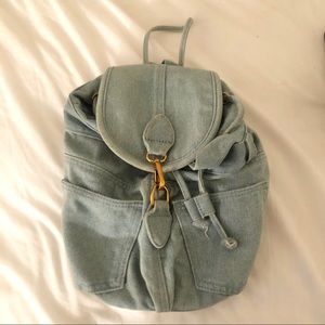 Urban Outfitters Light denim back pack